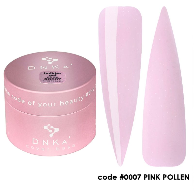 DNKa Builder Gel 07 Pink Pollen, 30 ml — Photo 2