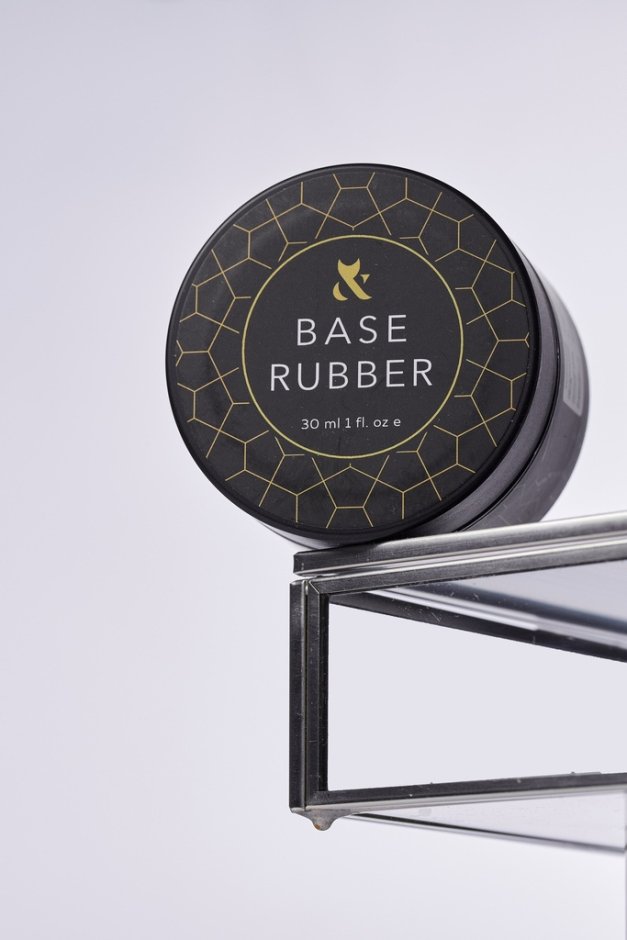 F.O.X Base Rubber, 30ml (bote redondo) — Photo 2