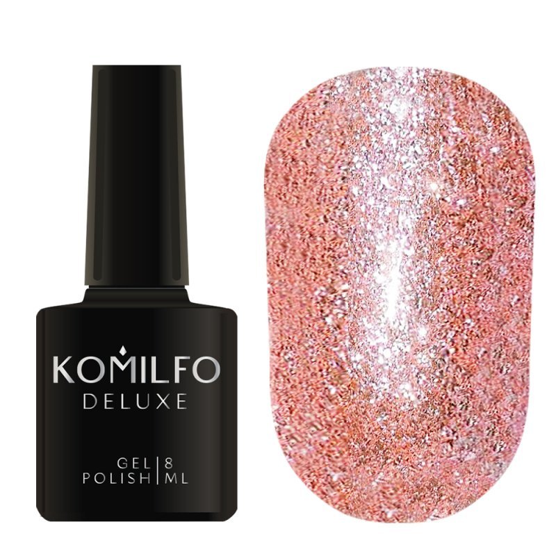 Esmalte Semipermanente Komilfo Liquid Glam Gel LGG 007, 8ml — Photo 2