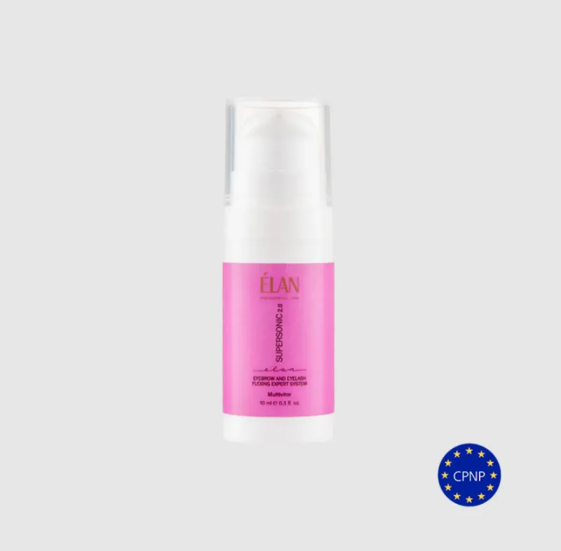ELAN Eyebrow and Eyelash Flexing Expert System &quot;SUPERSONIC&quot; 2.0 Multivitor, 10 ml — Photo 2
