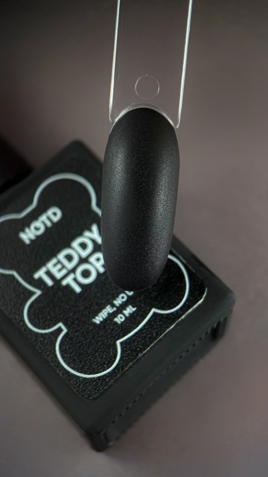 NAILSOFTHEDAY Teddy Wipe Top, 10ml — Photo 2