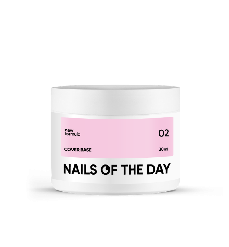 NAILSOFTHEDAY Cover base 02, 30ml new formula — Photo 4