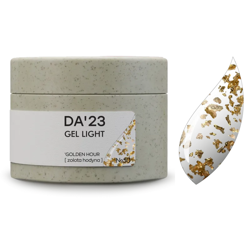 DA23 Light Gel 50 Golden Hour, 30ml — Photo 2
