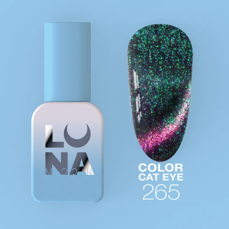 Luna Esmalte Semipermanente 265, 8ml (Cat Eye) — Photo 2