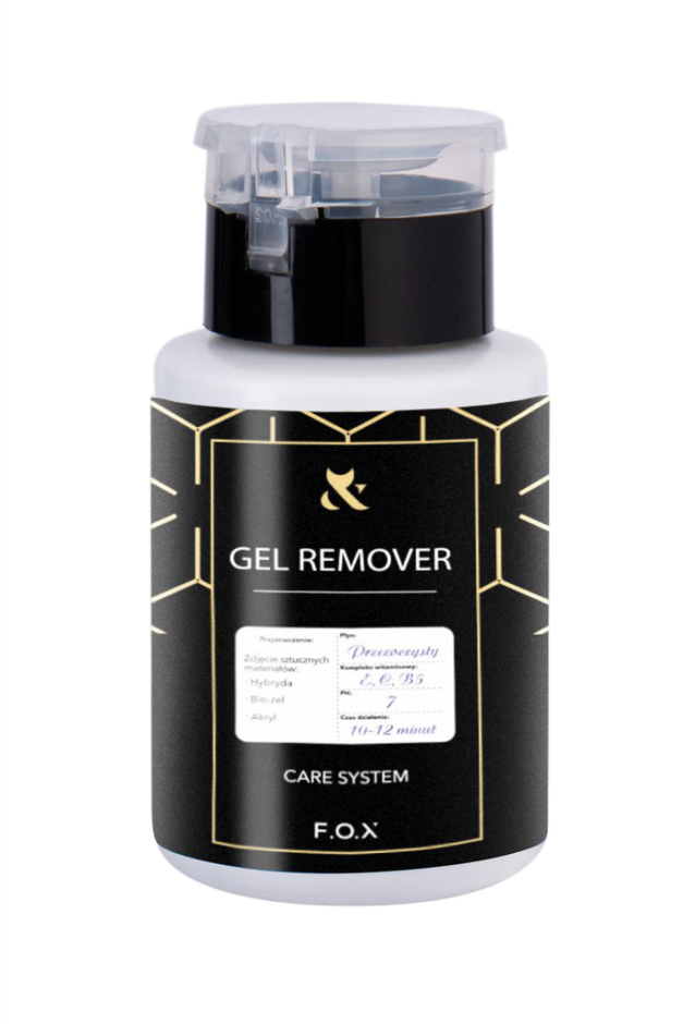 F.O.X CARE SYSTEM GEL REMOVER, 160ml — Photo 2