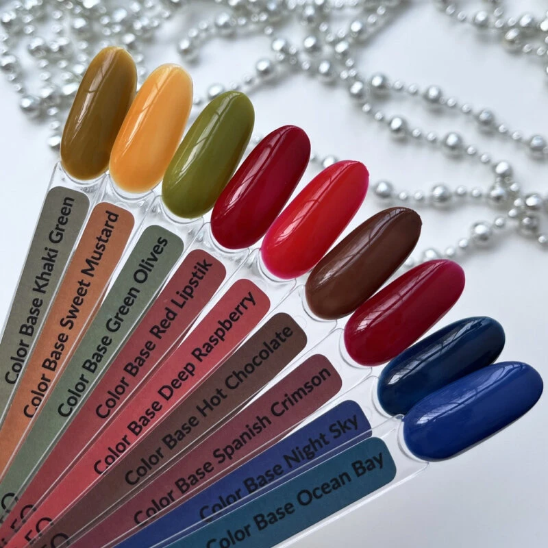 Komilfo Color Base Spanish Crimson, 8ml — Photo 3
