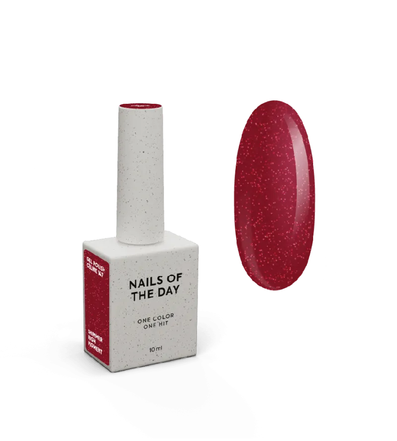 NAILSOFTHEDAY Esmalte Semipermanente Let's special Celine, 10ml (reflectivo) — Photo 2
