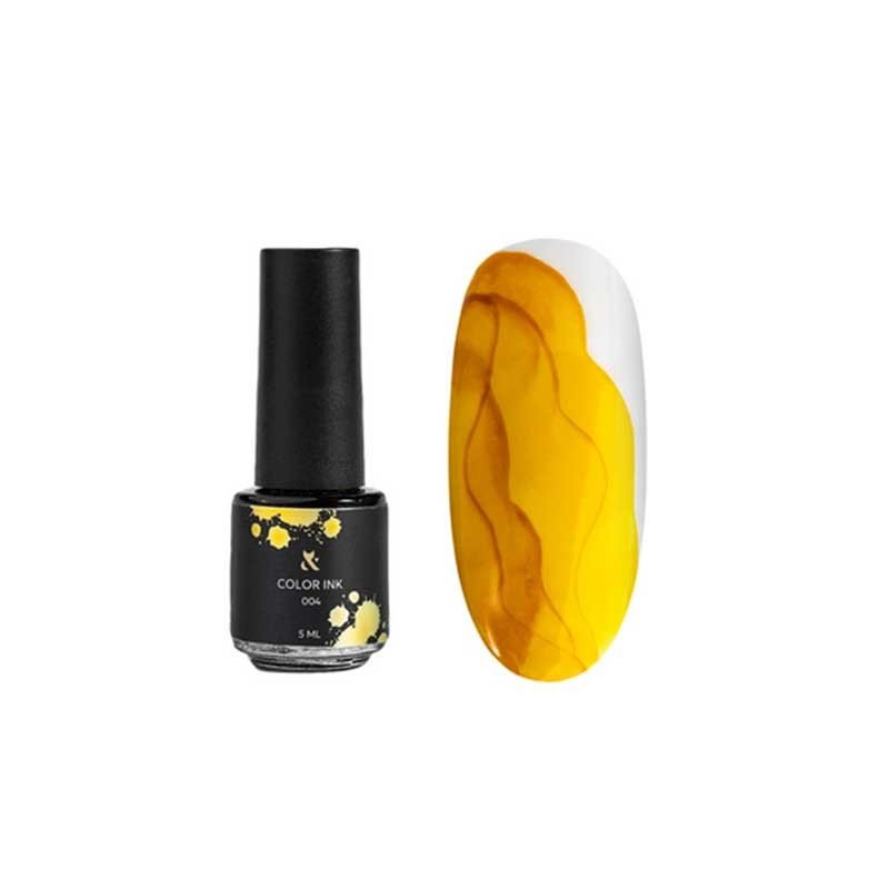 F.O.X Color Ink 004 Yellow, 5ml — Photo 2