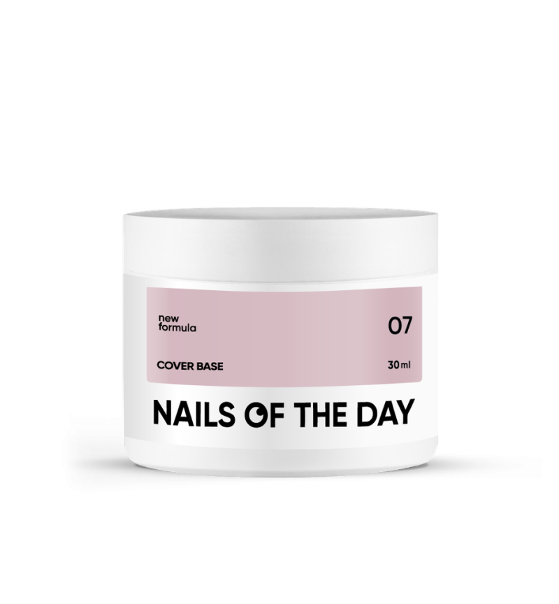 NAILSOFTHEDAY Cover base 07, 30ml new formula — Photo 4