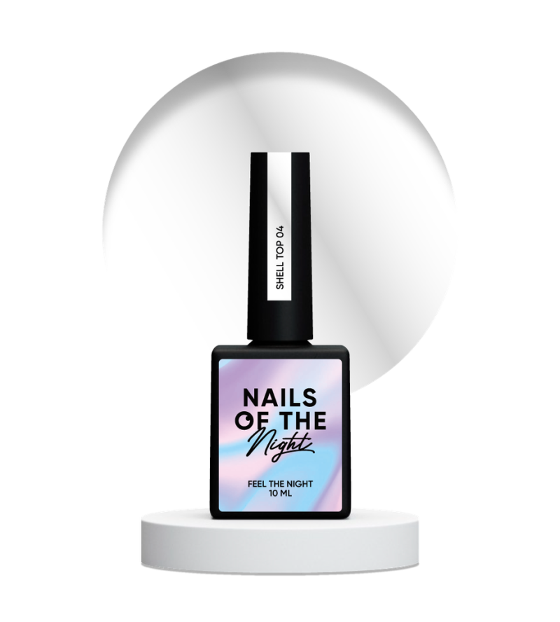 NAILSOFTHENIGHT Shell Top 04, 10ml — Photo 4