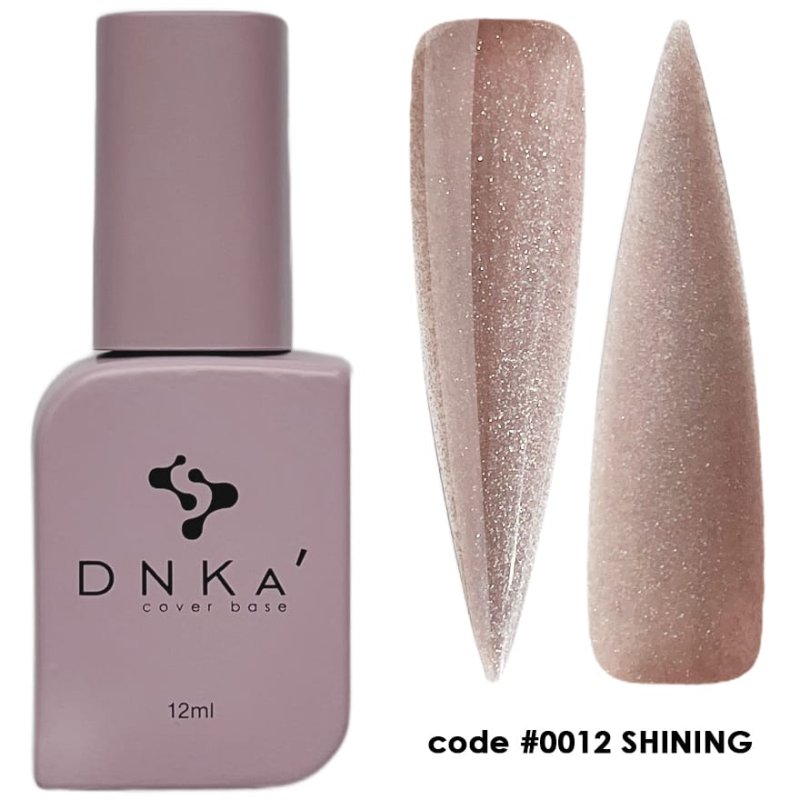 DNKa Cover Base 0012, Shining 12 ml — Photo 2