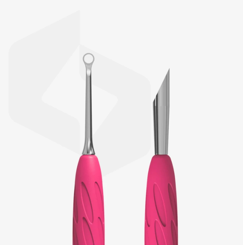 Staleks Empujador Para Manicura Con Mango De Silicona &quot;Gummy&quot; UNIQ 11/2 — Photo 3