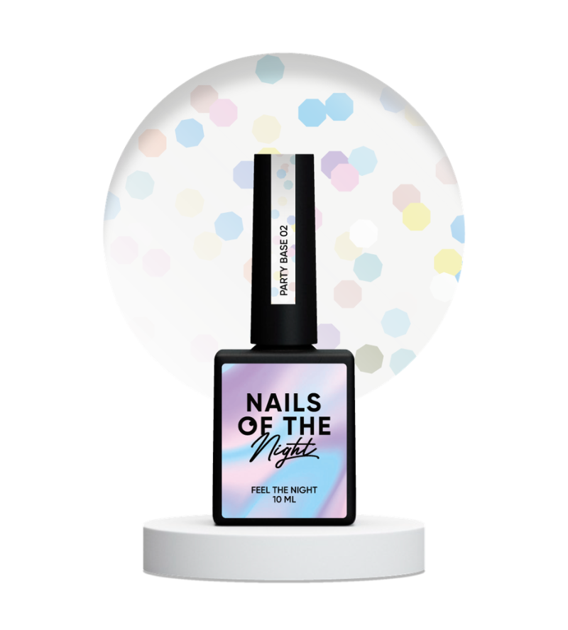 NAILSOFTHENIGHT Party base, 02, 10 ml — Photo 4