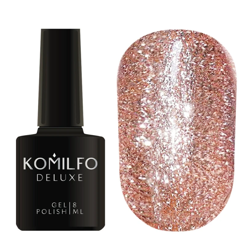 Esmalte Semipermanente Komilfo Liquid Glam Gel LGG 005, 8ml — Photo 2