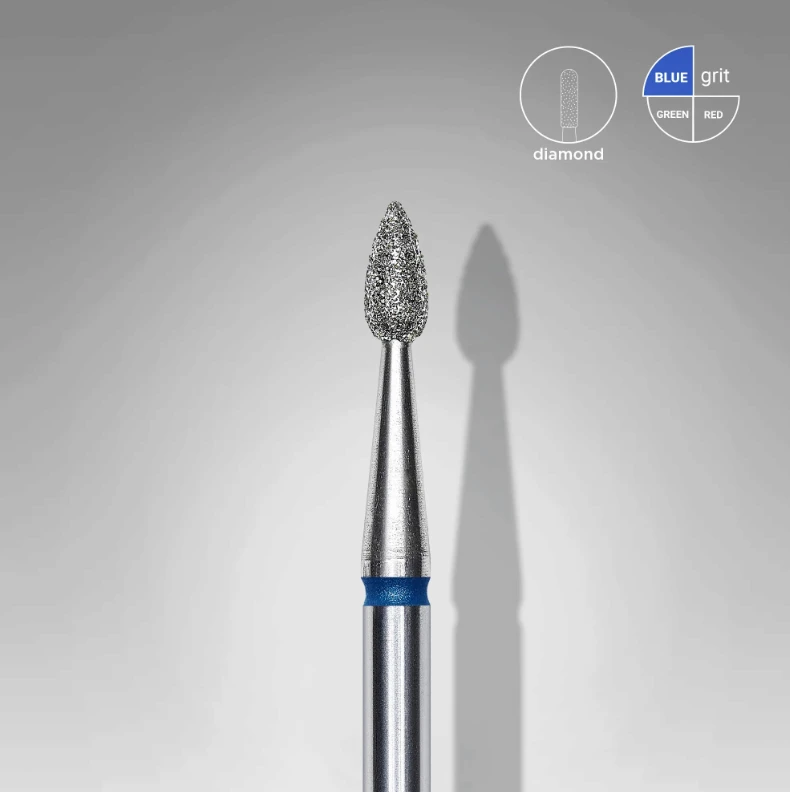 Punta Diamante Staleks FA40B023/5 «Gota» 2.3 mm azul — Photo 2