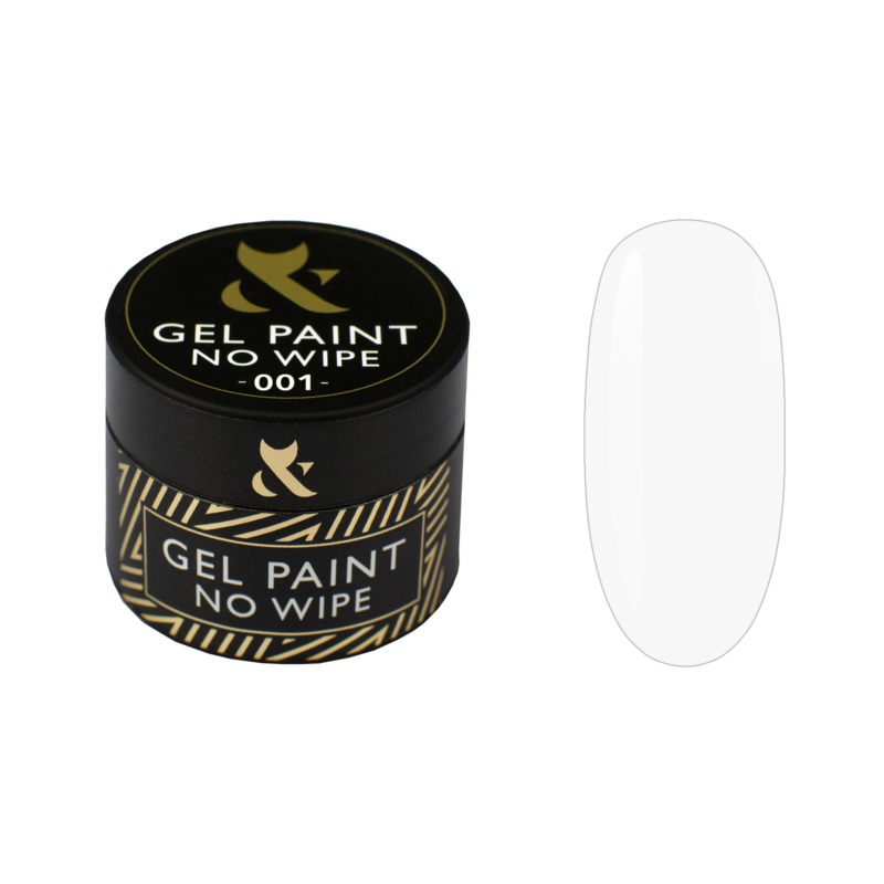 F.O.X Gel Paint No Wipe 001, 5ml — Photo 2