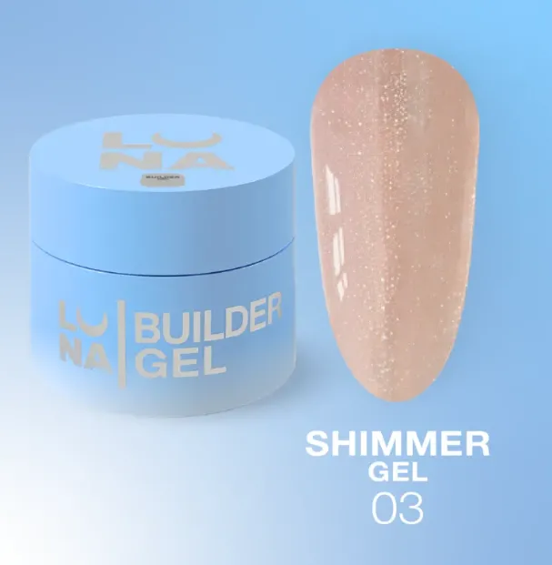 Luna Shimmer Gel 03, 15 ml — Photo 2