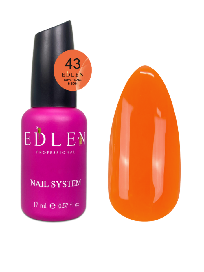 Edlen Cover Base 43 Neon, 9ml — Photo 2