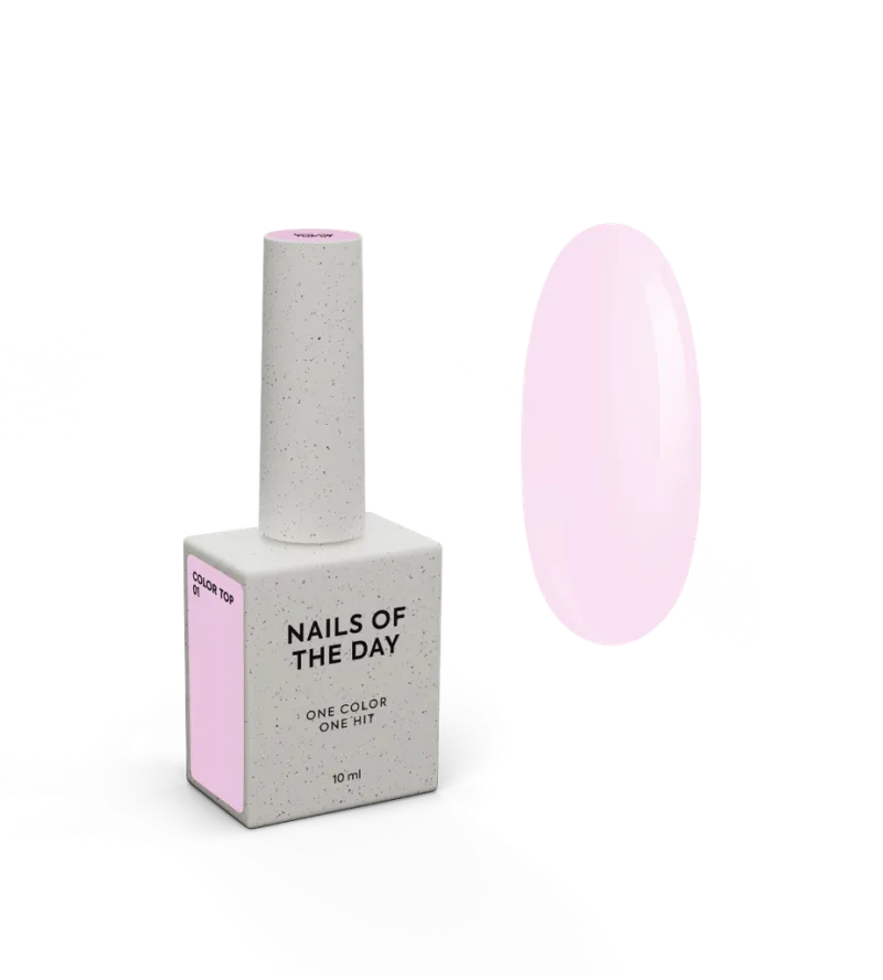 NAILSOFTHEDAY Color Top 01, 10ml — Photo 2
