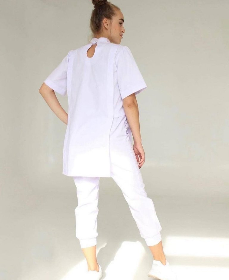 Uniforme &quot;MONO&quot; blanco, S — Photo 2