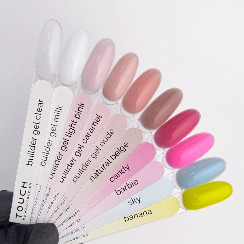 Touch Builder Gel Milk, 30ml — Photo 3