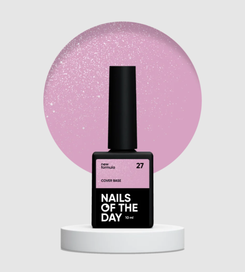 NAILSOFTHEDAY Cover base 27, 10ml new formula — Photo 2