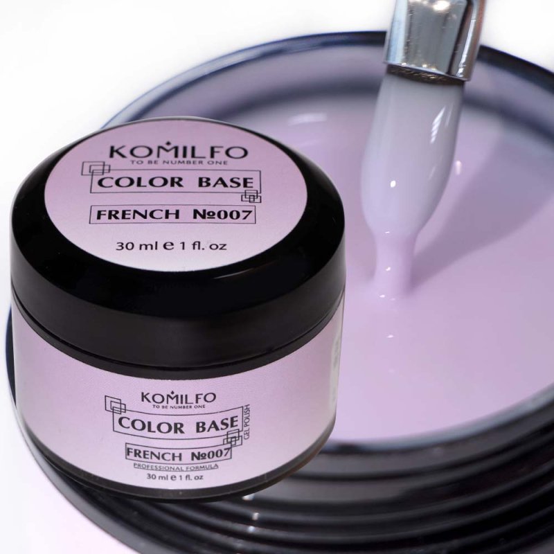 Komilfo Color Base French 007, 30ml — Photo 3