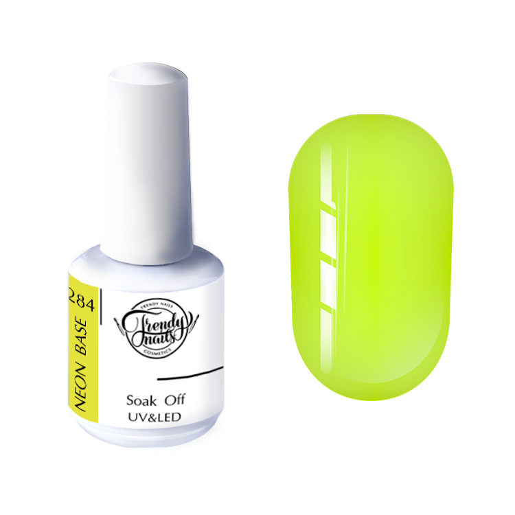 Trendy Nails Neon Base 284, 15ml — Photo 2