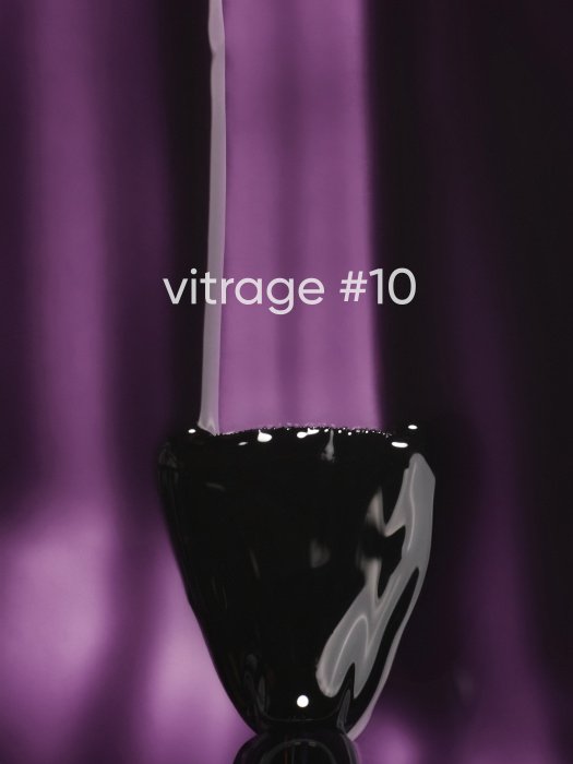 Dark by Rior Esmalte Semipermanente Vitrage 10, 6ml — Photo 2