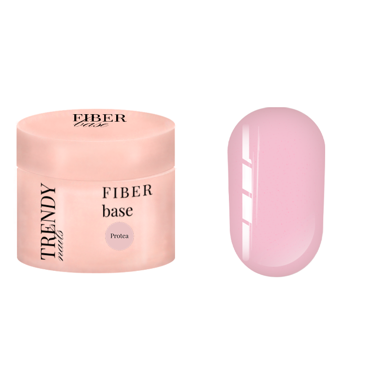 Trendy Nails Fiber Base Protea, 30ml — Photo 2