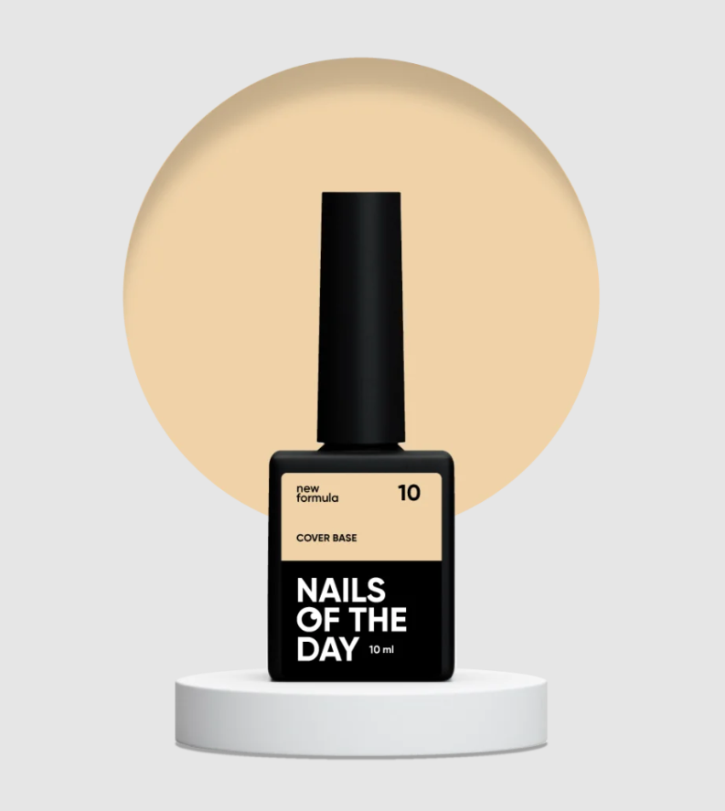 NAILSOFTHEDAY Cover base 10, 10 ml new formula — Photo 2