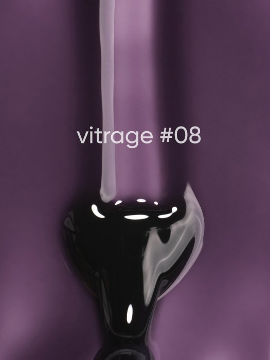 Dark by Rior Esmalte Semipermanente Vitrage 08, 6ml — Photo 2