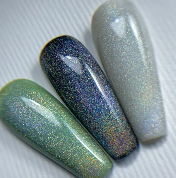 NAILSOFTHEDAY Holographic Top Cat eye, 10ml — Photo 2