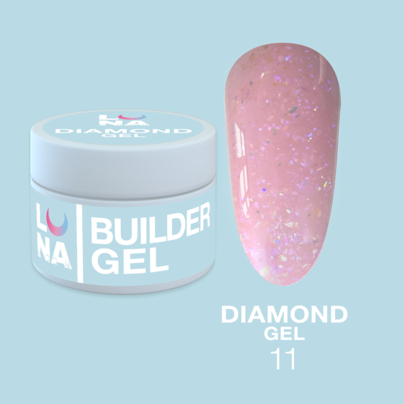 LunaMoon Diamond Gel 11, 15ml — Photo 2