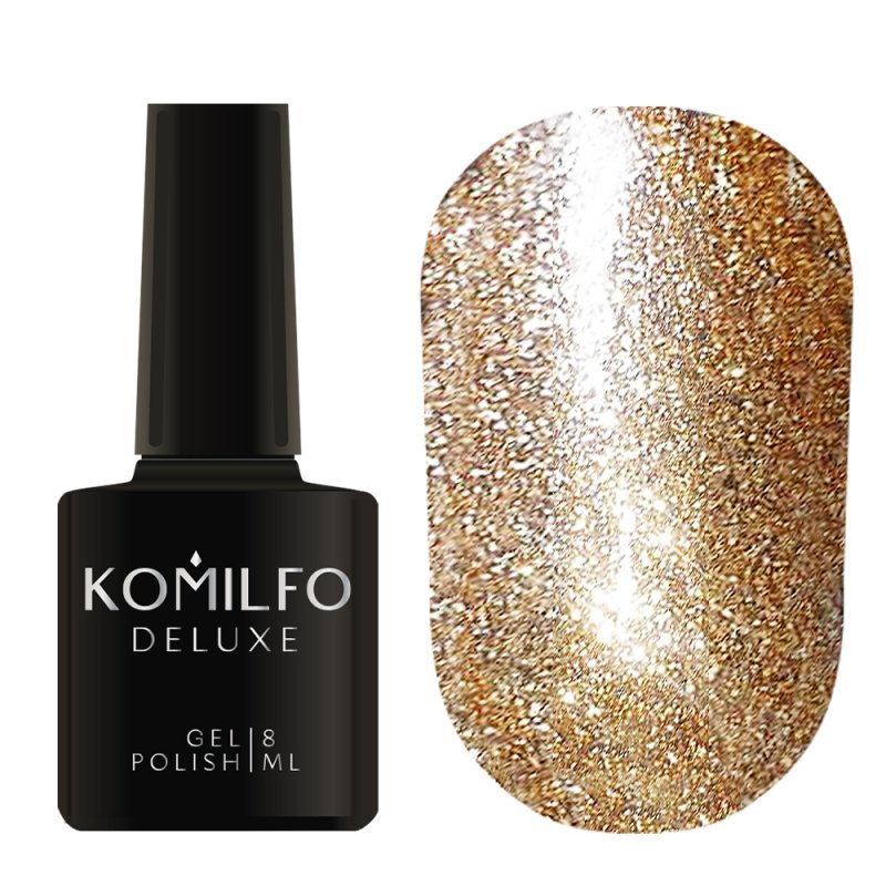 Esmalte Semipermanente Komilfo Liquid Glam Gel LGG 004, 8ml — Photo 2