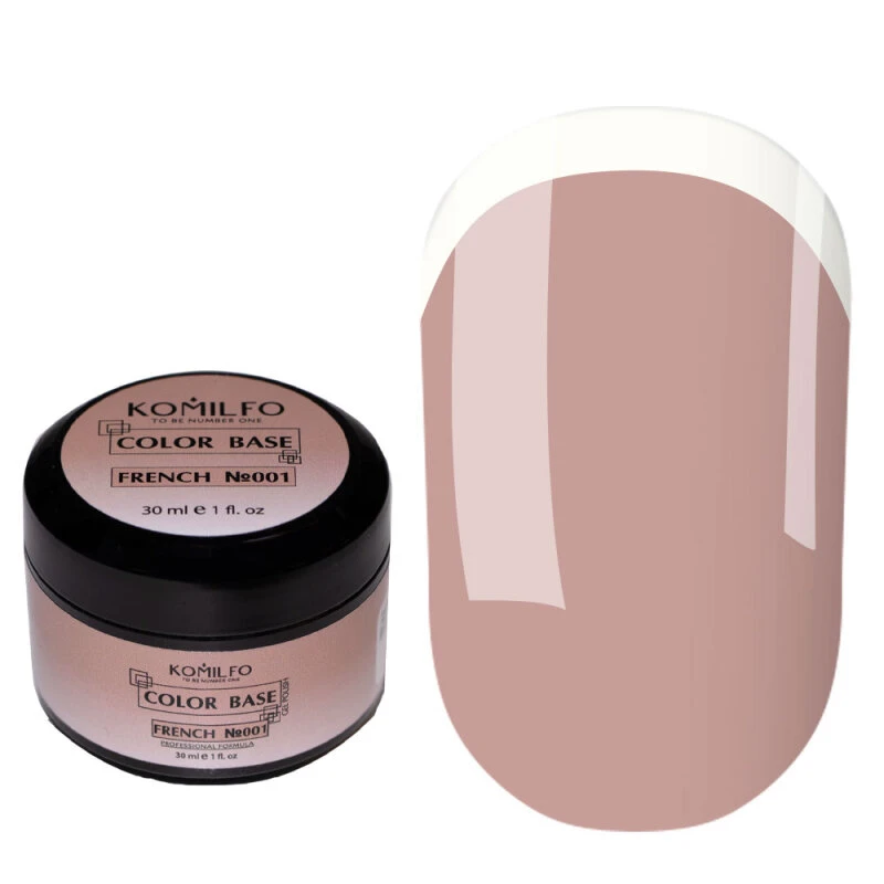 Komilfo Color Base French 001, 30ml — Photo 2