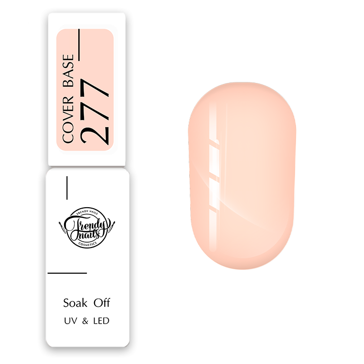 Trendy Nails Cover Base 277, 8ml — Photo 2