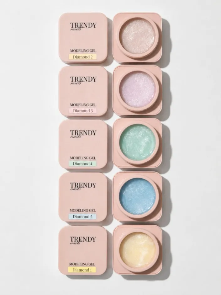 Trendy Nails Coleccion de Modeling Gel Diamond (5uds) 30ml — Photo 2