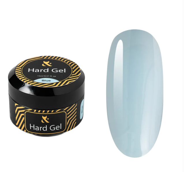 F.O.X. Hard gel Cover Blue, 15 ml — Photo 2