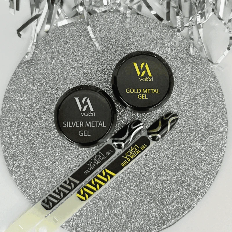 Valeri Gold Metal Gel, 5ml — Photo 3