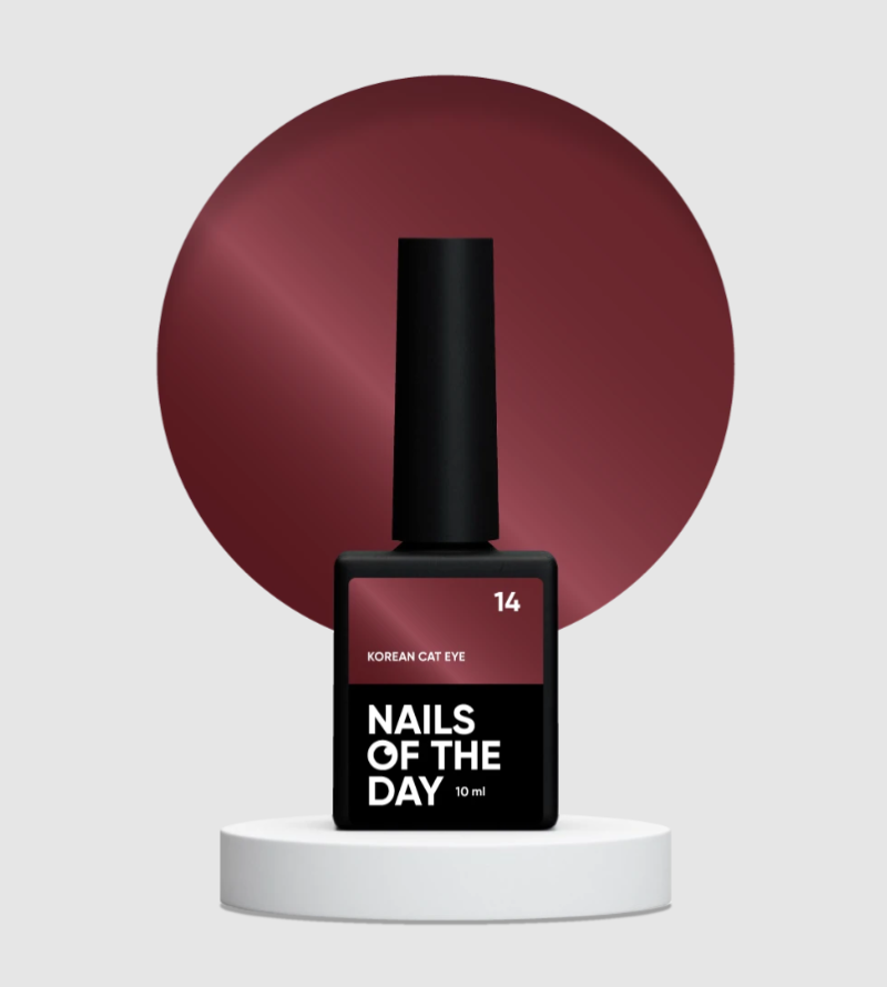 Nailsoftheday Korean cat eye 14, 10ml — Photo 2