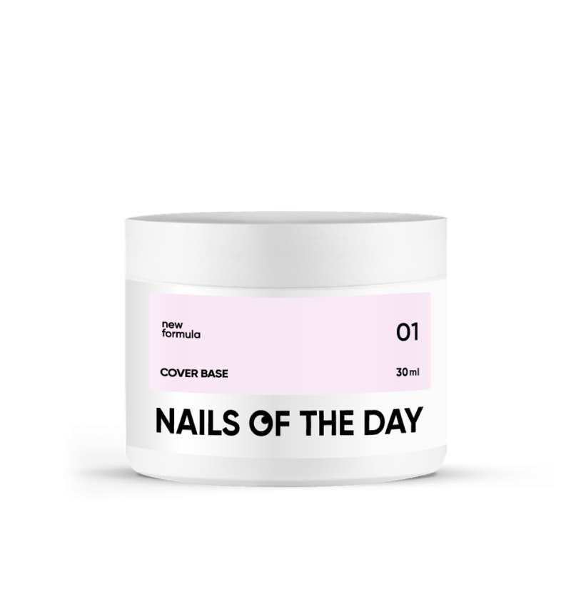 NAILSOFTHEDAY Cover base 01, 30ml new formula — Photo 4