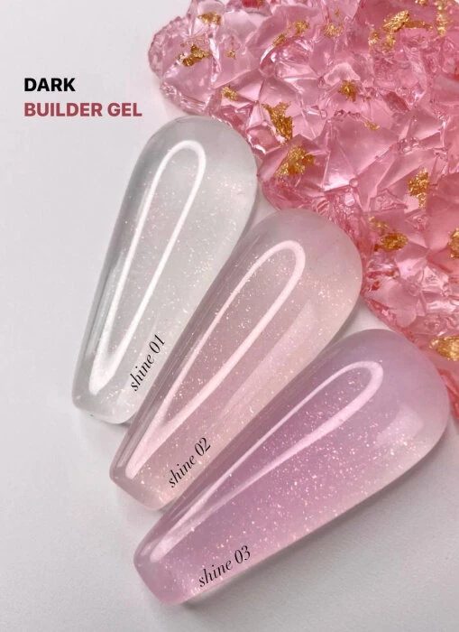 Dark by Rior Builder Shine Gel 03, 15ml — Photo 4