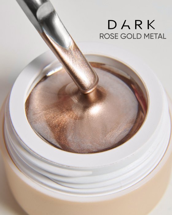 Dark by Rior Rose Gold Metal Gel Paint, 5g — Photo 2