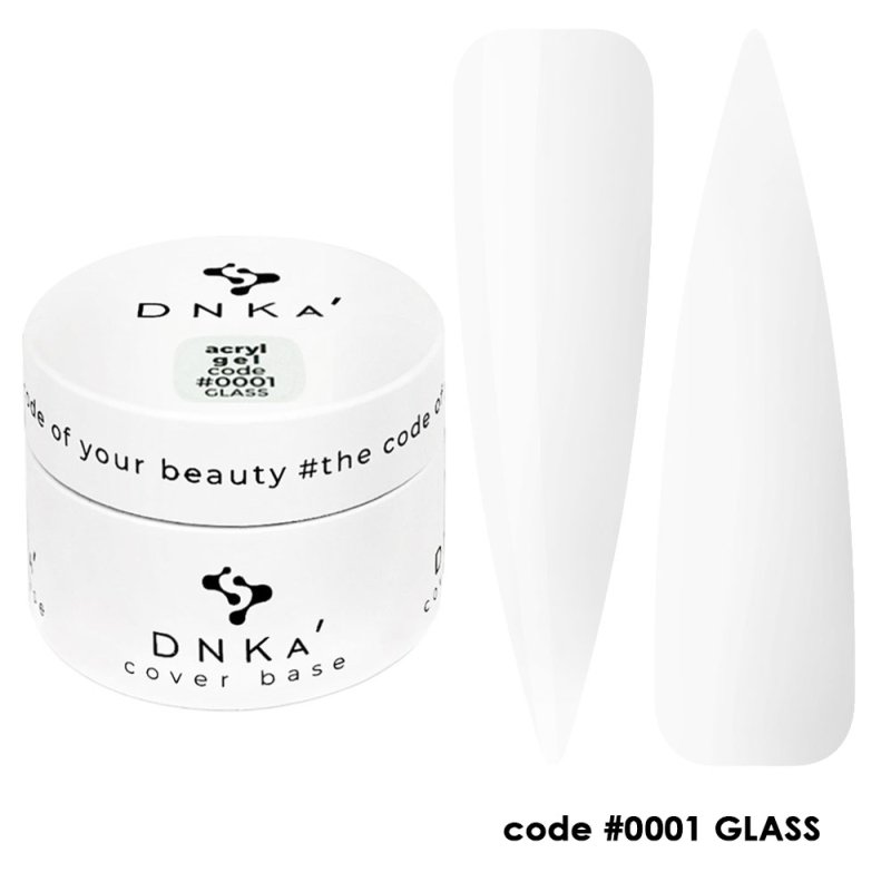 DNKa Acryl Gel 01 Glass, (Transparente) 30 ml — Photo 2