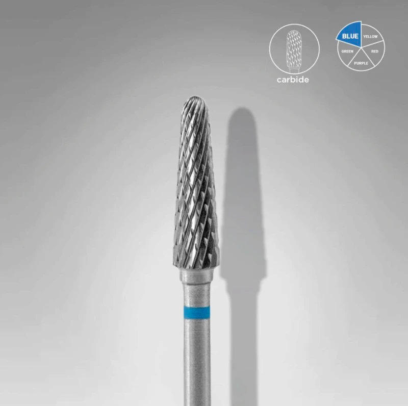 Puntas De Carburo, Staleks «Frustum» 4 mm azul, FT70B040/13 — Photo 2