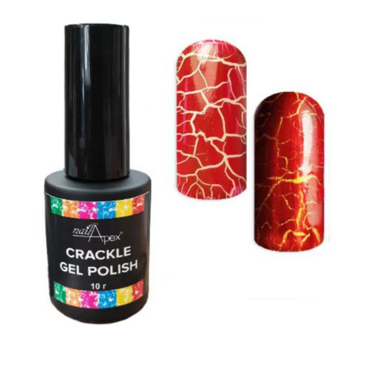 NailApex Esmalte Semipermanente Crackle, 10ml — Photo 2