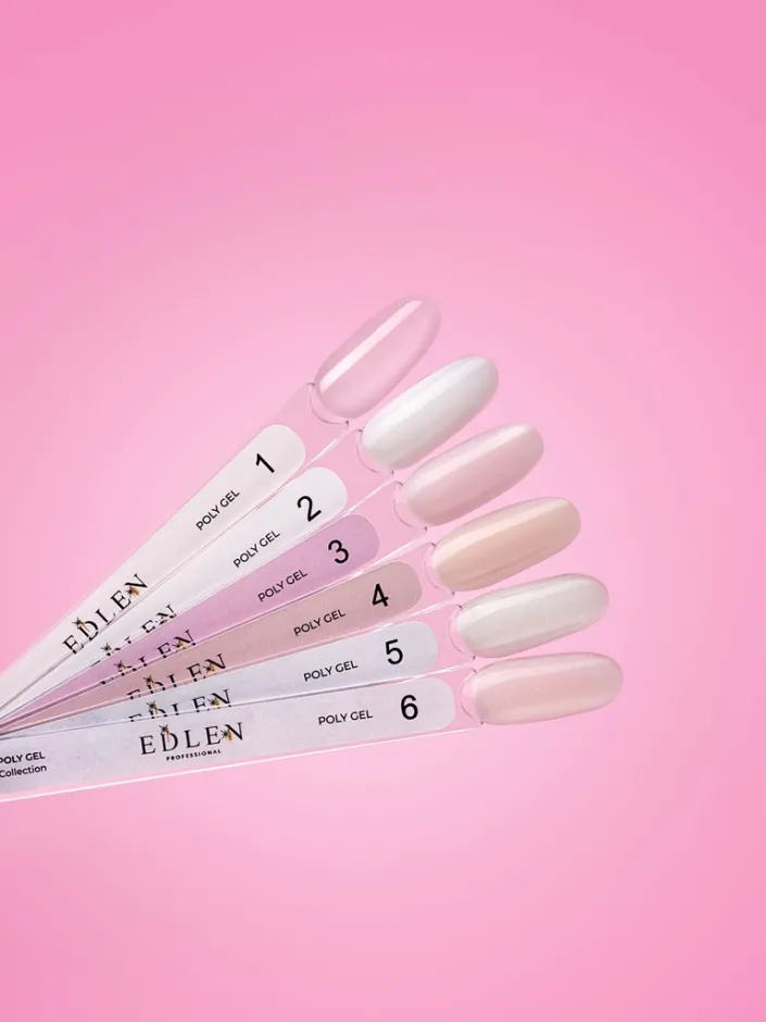 Edlen Poly Gel 01, 50ml transparente — Photo 3