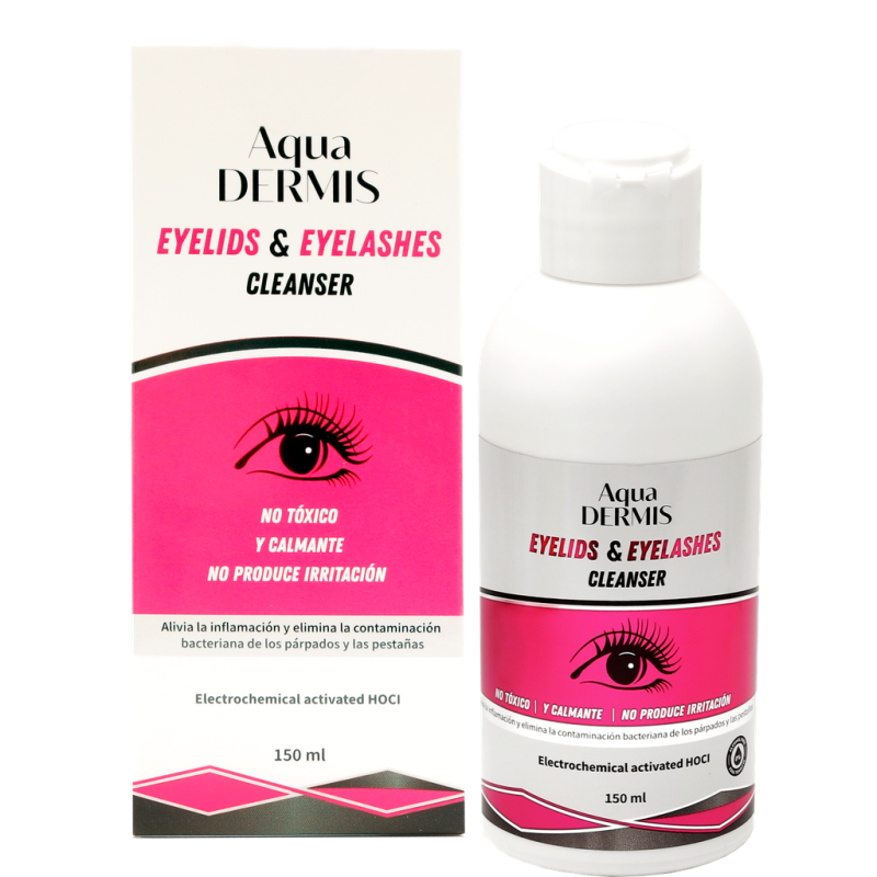 AquaDERMIS Eyelids &amp; Eyelashes CLEANSER 150ml — Photo 2