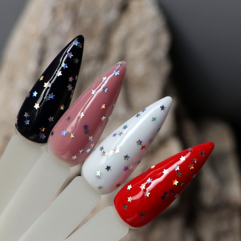 Komilfo No Wipe Star Nails Holo Top, 8ml — Photo 3